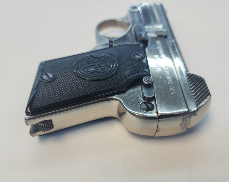 Steyr N.Pieper 1908 pocket pistol .25 cal  MARKED-img-7