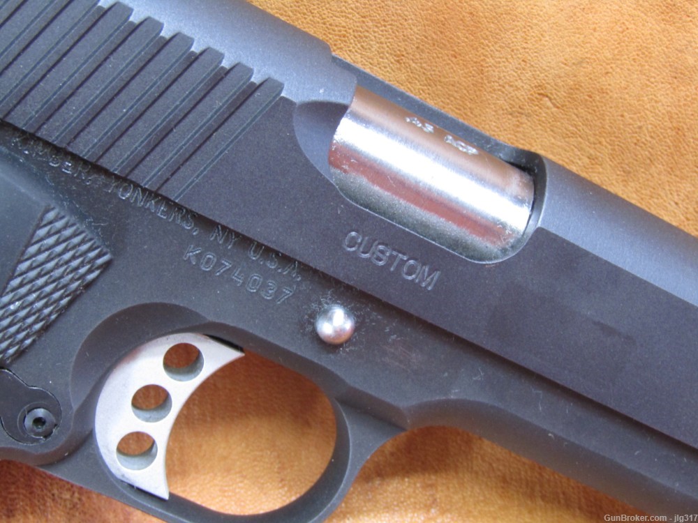 Kimber Custom 1911 45 ACP Semi Auto Pistol Thumb Safety 7 Rd Mag-img-4