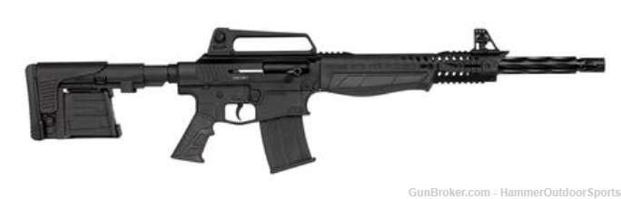  Escort SDX Semi-Auto Shotgun 12ga 3" Chamber 5rd Magazine 18" Barrel Black-img-1
