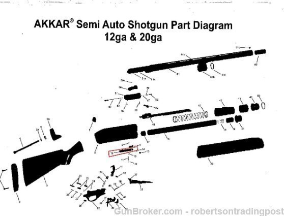 Akkar Daly 635 Auto Feed Latch / Action Release-img-5