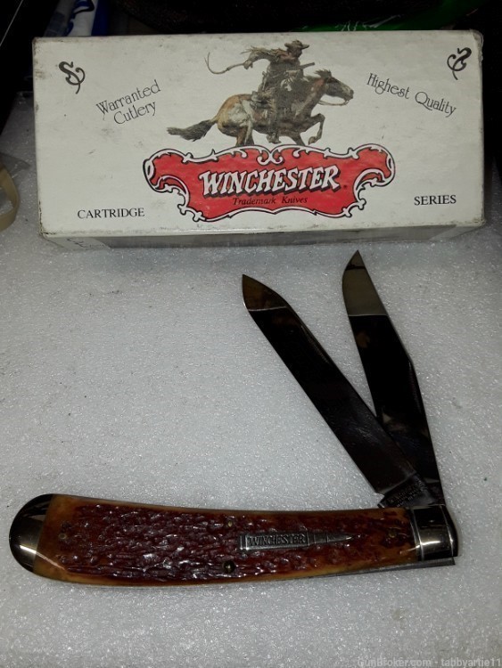 Winchester w18 WR216 cartridge series knife -img-3