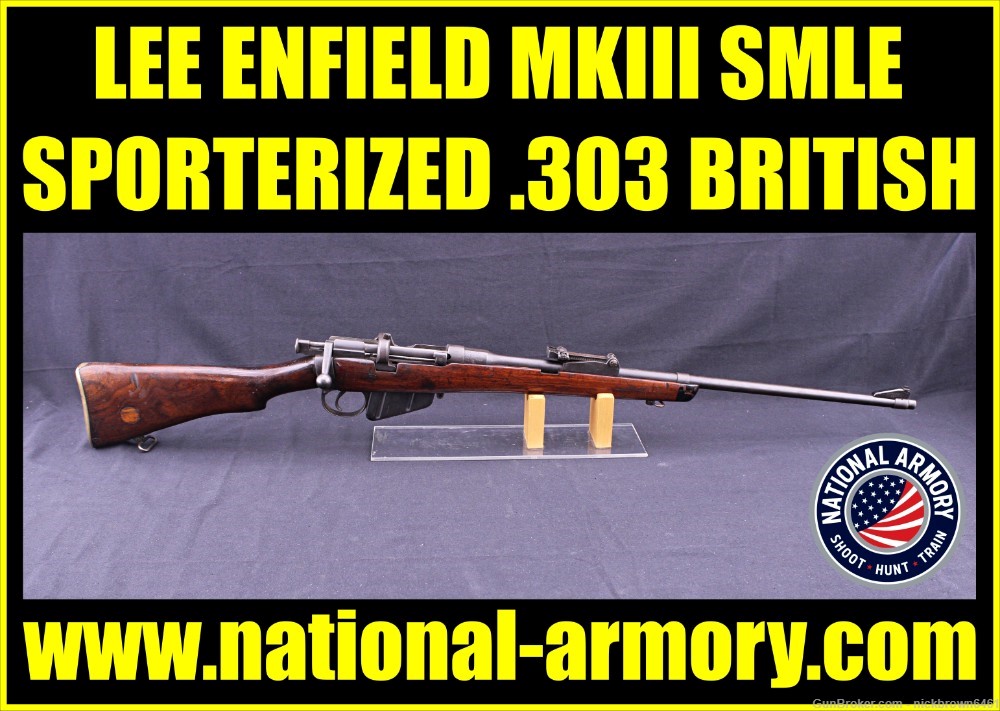 1915 DATED LEE ENFIELD NO. 1 MKIII SMLE 303 BRITISH 25" BBL-img-0