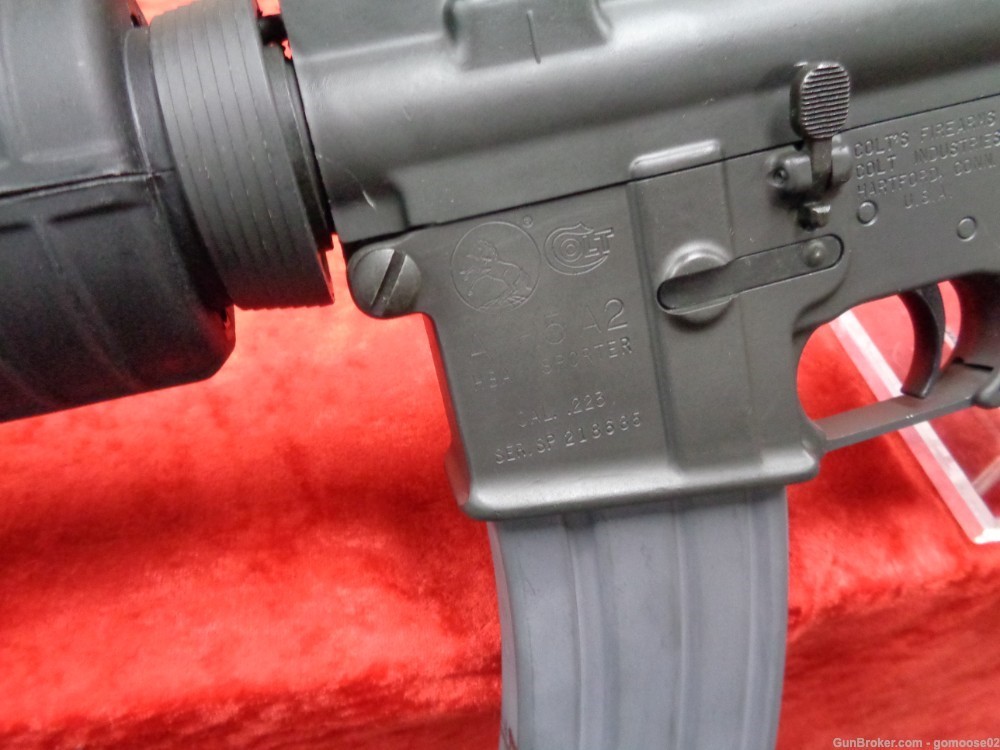 Colt AR-15 A2 HBar Sporter 5.56/223 Washington State Patrol Pre Ban I TRADE-img-16
