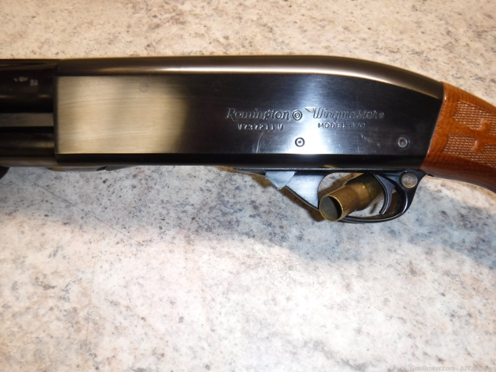 Remington 870 wingmaster, 12 gauge, 28" vent rib, beautiful  -img-2