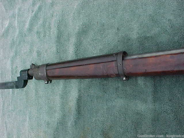 Enfield / Savage 303 U.S. PROPERTY MK1 WW2 Military Rifle + Cartouche & Bay-img-26