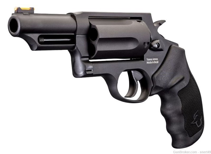 Taurus Judge 3” Bbl 45 Colt/410 2.5" Shells Matte Blk Fiber Optic 2-441031T-img-3