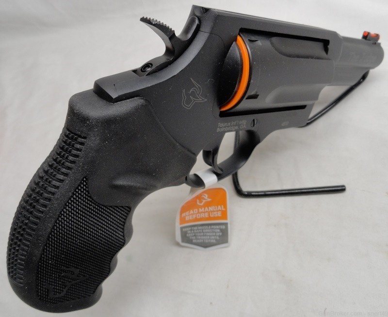 Taurus Judge 3” Bbl 45 Colt/410 2.5" Shells Matte Blk Fiber Optic 2-441031T-img-5