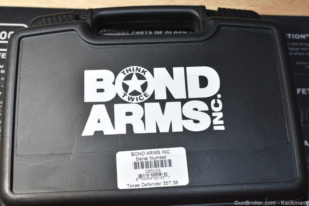 BOND ARMS DEFENDER 357/38 NIB 3" BARREL-img-2