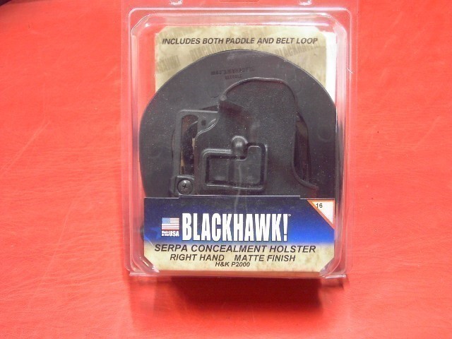 Blackhawk Serpa Holster H&K P2000 410516BK-R New in Package-img-0