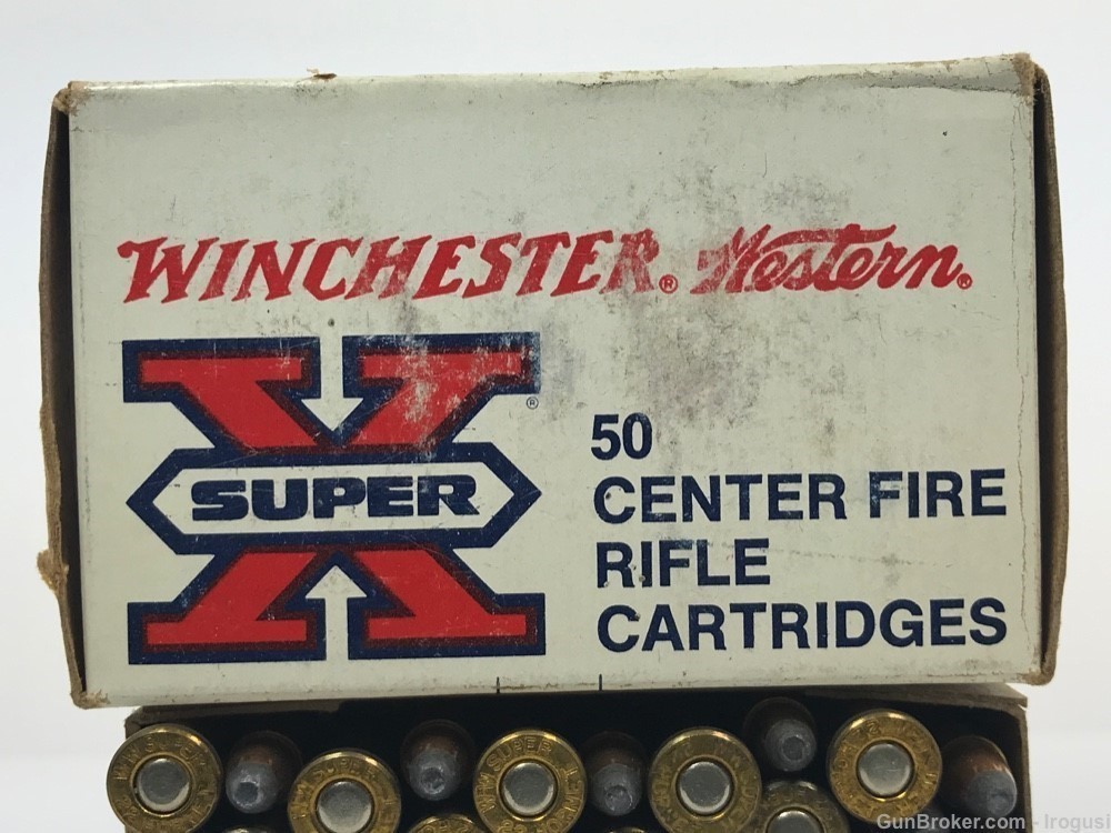 1984 Winchester Western .22 Hornet 45 Gr Soft Point FULL Vintage Box 999-PX-img-4