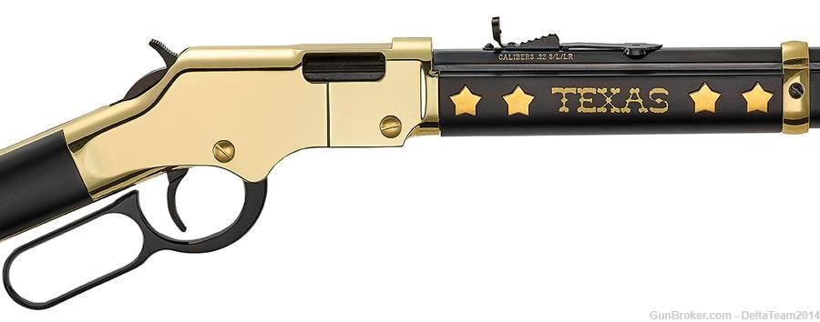Henry Repeating Arms Golden Boy 'Texas' Tribute Edition - .22 LR - 16 Round-img-1