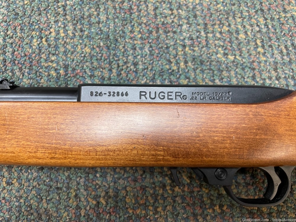 Ruger, 10/22 Carbine, Semi-Automatic Rifle, 22 LR, 18.5" Barrel, BLK-img-2