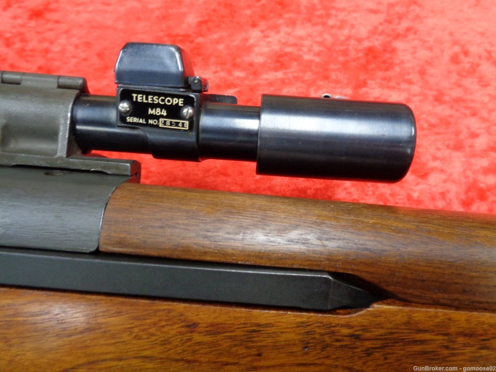 ORIGINAL Winchester M1D Garand Sniper 30-06 Springfield M84 Scope WE TRADE!-img-11