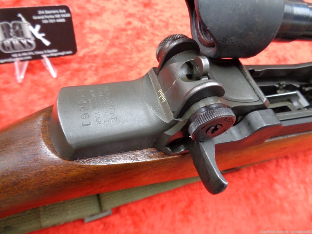 ORIGINAL Winchester M1D Garand Sniper 30-06 Springfield M84 Scope WE TRADE!-img-54
