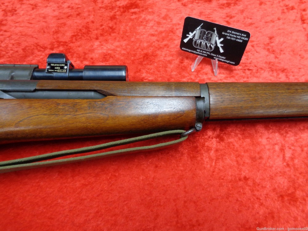 ORIGINAL Winchester M1D Garand Sniper 30-06 Springfield M84 Scope WE TRADE!-img-57