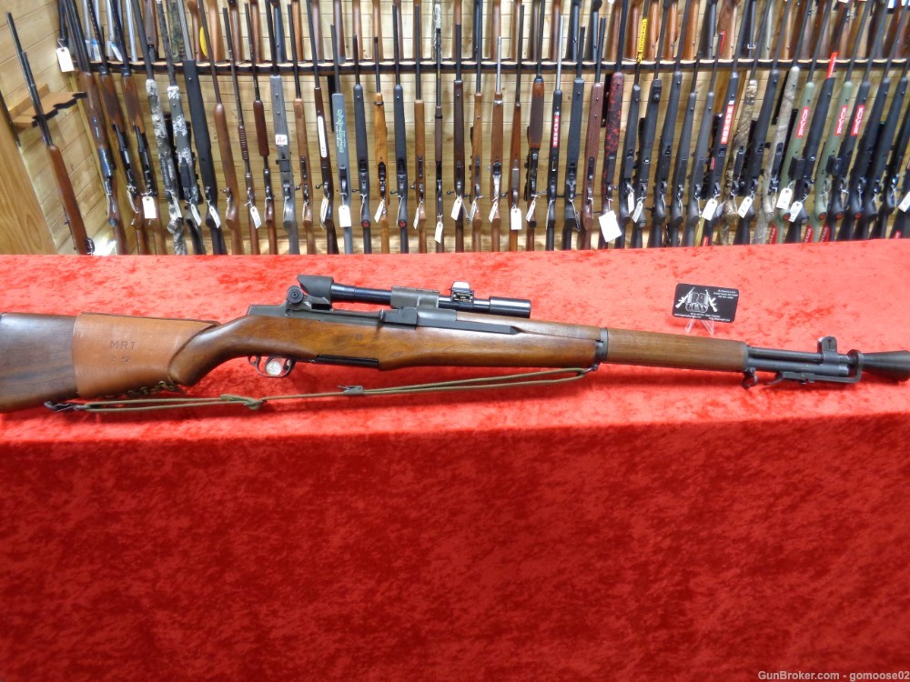 ORIGINAL Winchester M1D Garand Sniper 30-06 Springfield M84 Scope WE TRADE!-img-0
