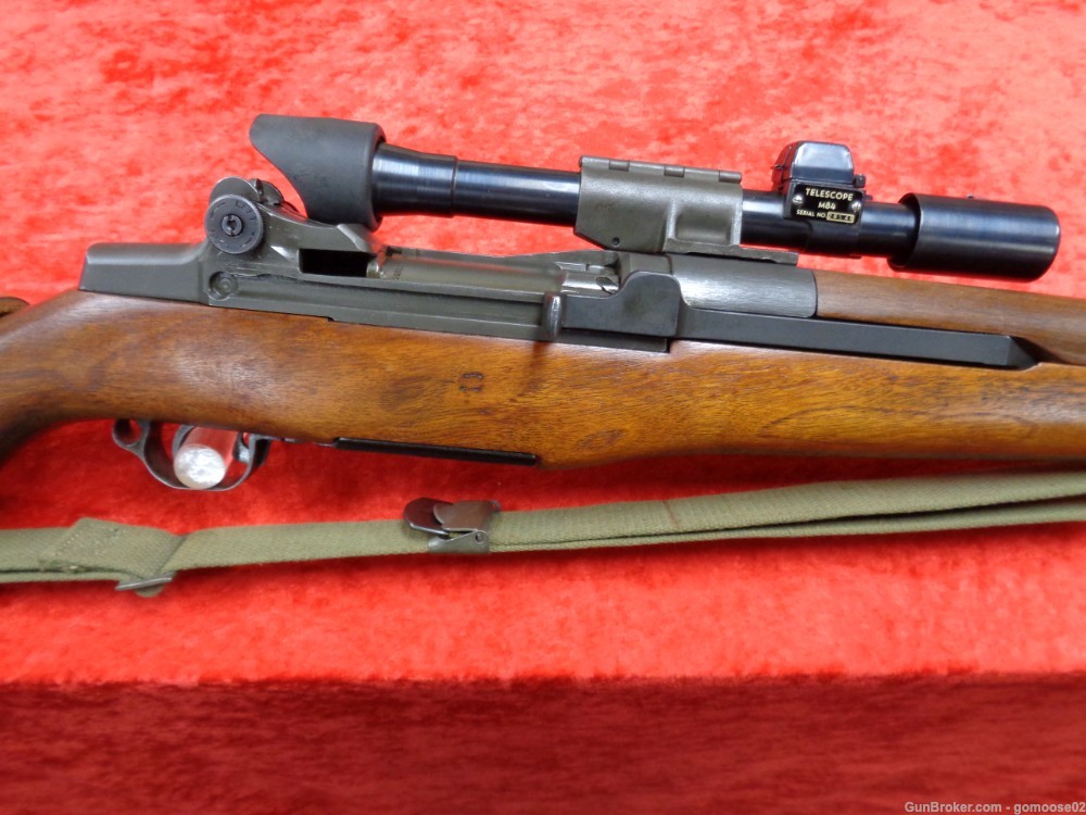 ORIGINAL Winchester M1D Garand Sniper 30-06 Springfield M84 Scope WE TRADE!-img-2