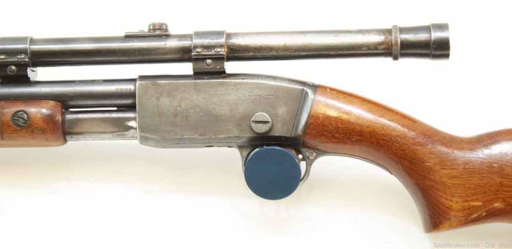 Remington 121 Field Master 22LR Pump Action Rifle C&R Plinking W/ Scope-img-17