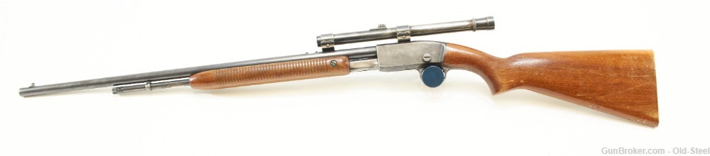 Remington 121 Field Master 22LR Pump Action Rifle C&R Plinking W/ Scope-img-12