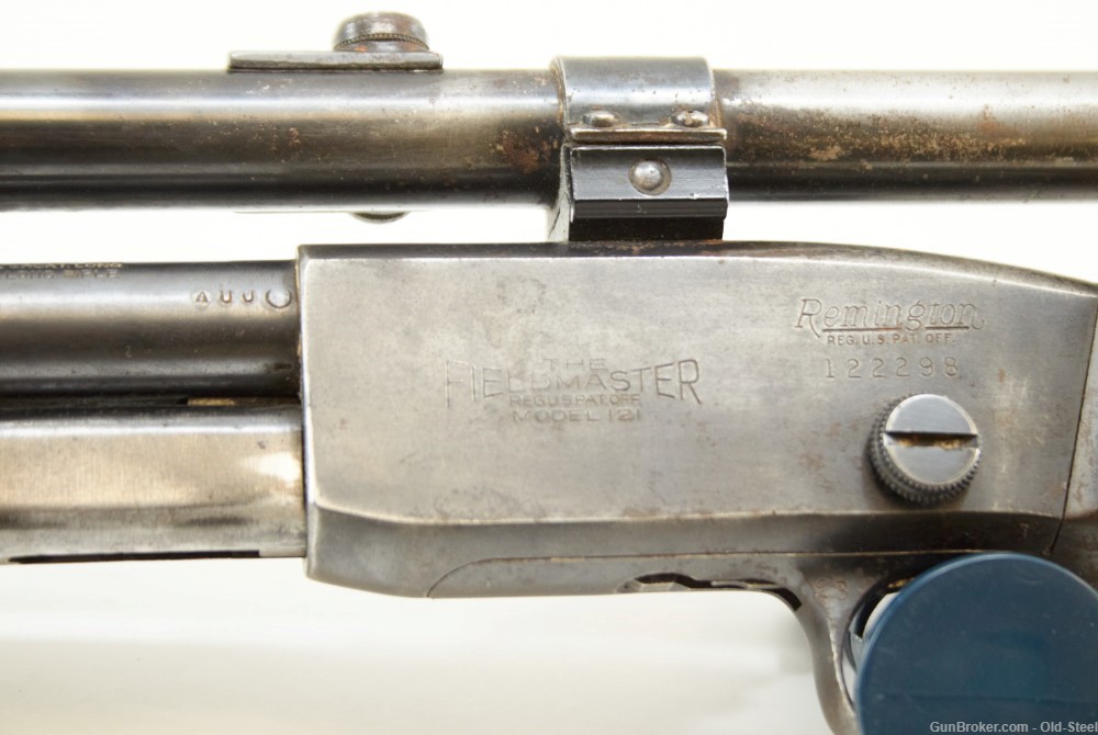 Remington 121 Field Master 22LR Pump Action Rifle C&R Plinking W/ Scope-img-22