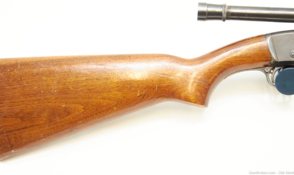 Remington 121 Field Master 22LR Pump Action Rifle C&R Plinking W/ Scope-img-4