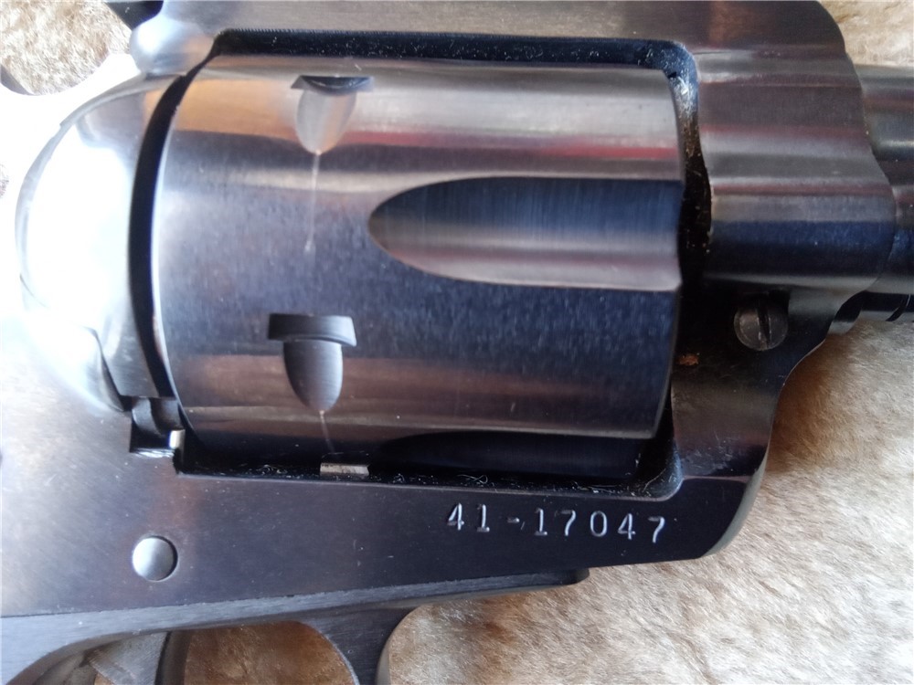 Ruger New Model Blackhawk 41 mag-single action revolver w/case-img-1