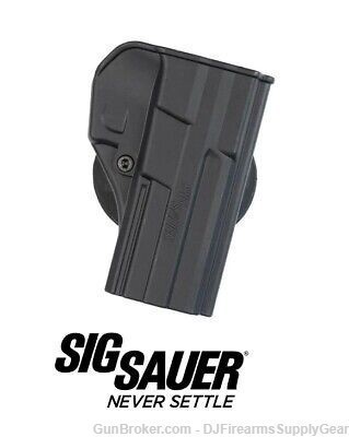 Factory Sig Sauer P220 Fullsize & Compact Black Paddle Holster w/ FBI Cant-img-0