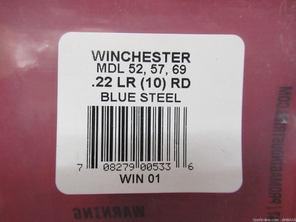 2 Winchester Model 52 57 or 69 .22lr 10 Round Pro Mag Magazines -img-2