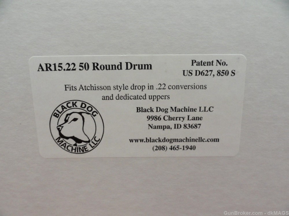 Black Dog Tactical Solutions AR15-22 AR-15 .22lr Drum Mag Clip-img-7