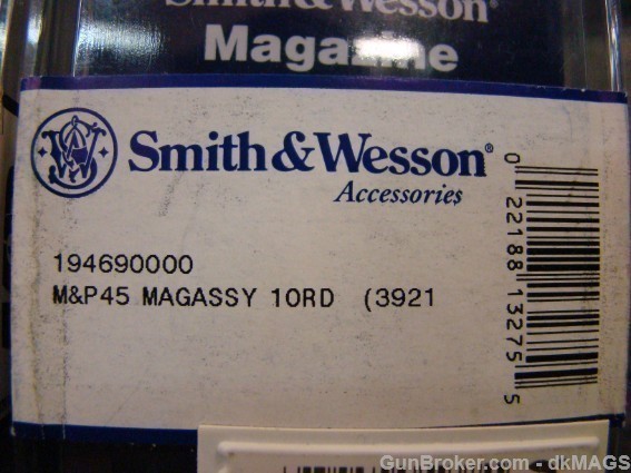 3 Factory S&W M&P45 Full .45 10rd Magazines-img-1
