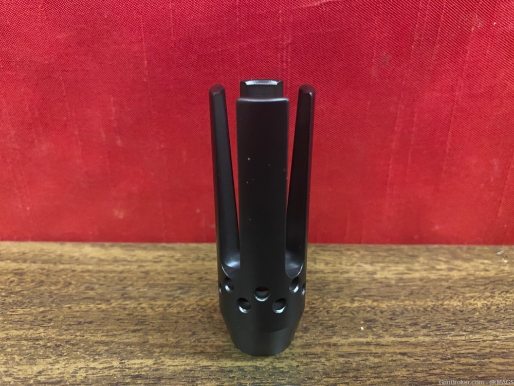 APF 4 Prong 5.56x45mm Flash Hider With 1/2x36" Thread Pitch-img-1