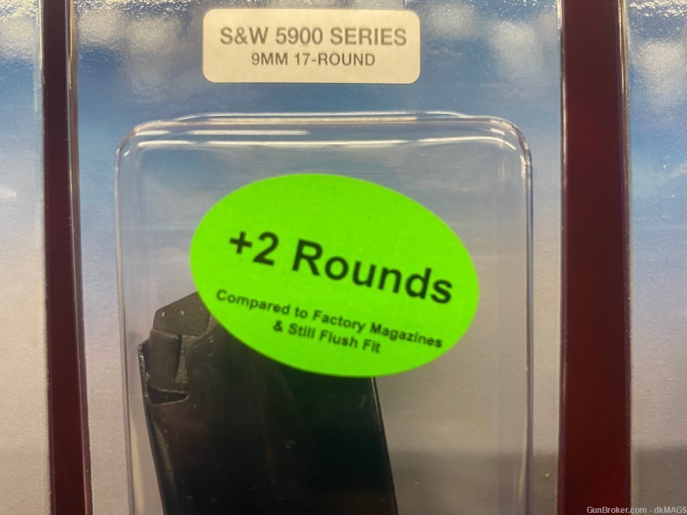 3 Mecgar Smith&Wesson 5900 Series Magazines For S&W 59 Or 915, 9mm 17Rds-img-2