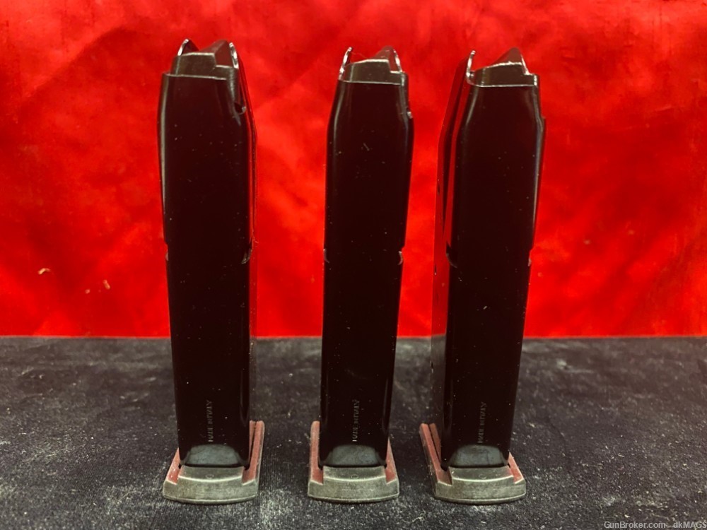 3 Mecgar Smith&Wesson 5900 Series Magazines For S&W 59 Or 915, 9mm 17Rds-img-6