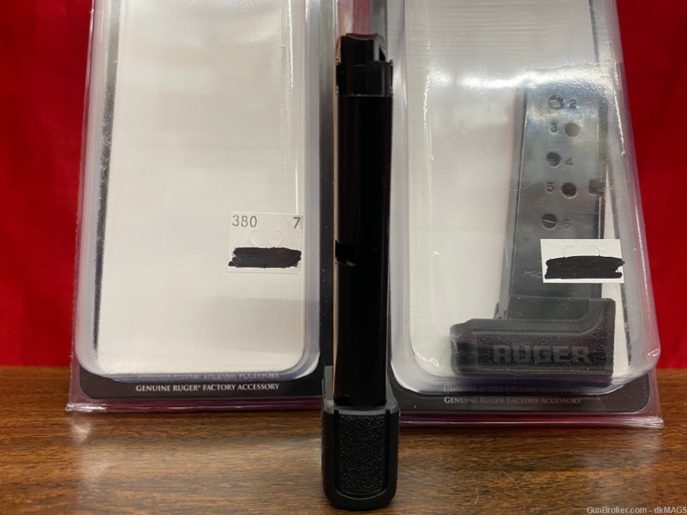 2 OEM Ruger LCPII  .380acp 7rd Magazines-img-3
