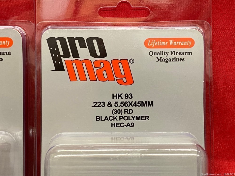 2 Pro-Mag HK 93 .223 Remington / 5.56x45 30rd Magazines-img-1