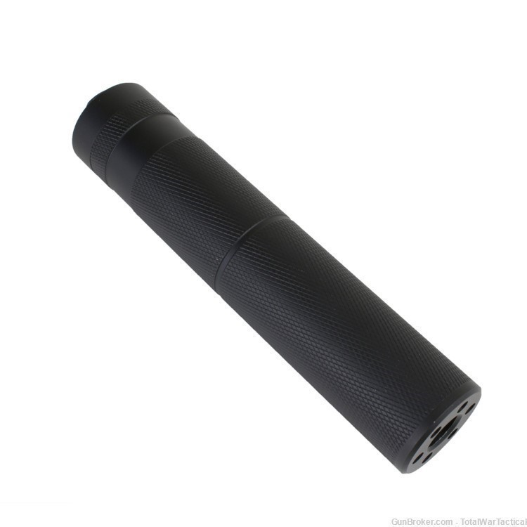 AR9 9mm 1/2x36 6.0" Reversible Over Barrel Fake Suppressor Can Silencer-img-0