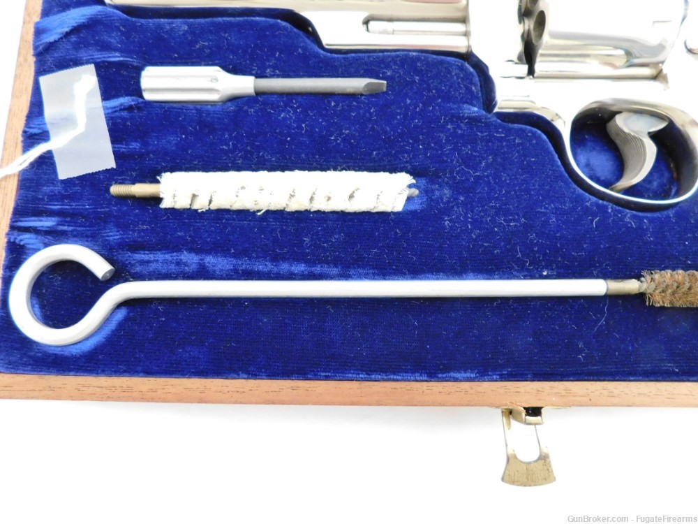 1965 Smith Wesson 57 Nickel In The Case With Letter-img-3