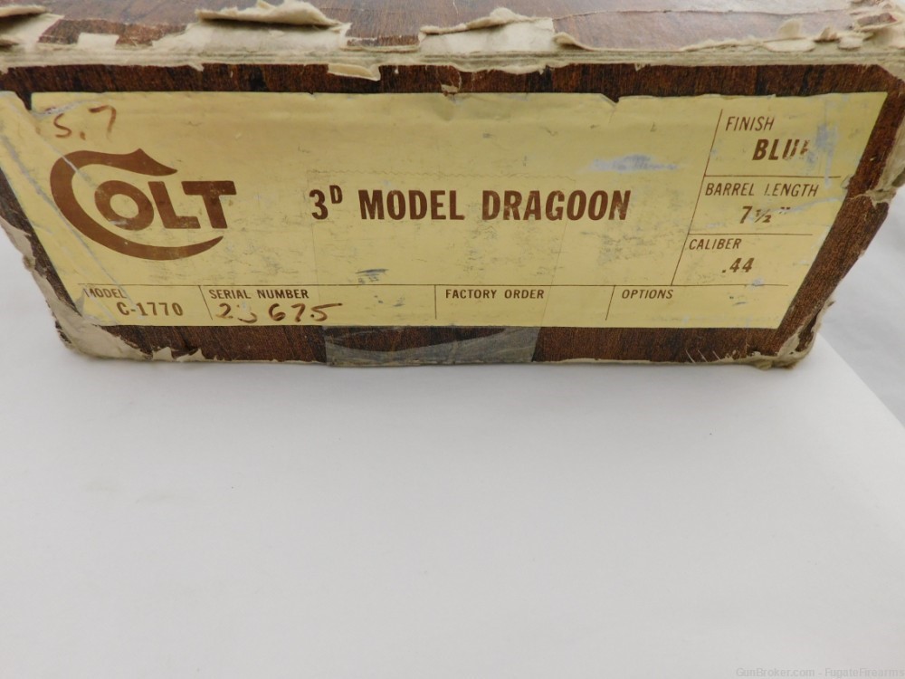 1977 Colt 3rd Model Dragoon 2nd Generation Blackpowder NIB-img-2