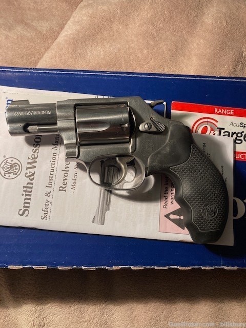 Smith & Wesson S&W Model 60 60-14 357 magnum Big Dot 24/7 Nite Site -img-0