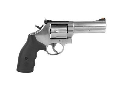 Smith & Wesson 164194 686 Plus 357 Mag 7 Round 4" Stainless Steel Black Pol
