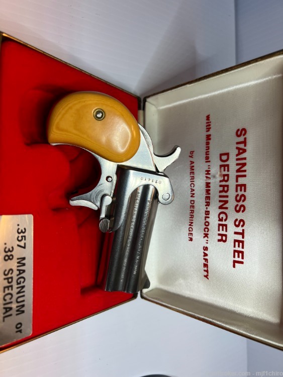 .357 American Derringer, Original box, special grips-img-1