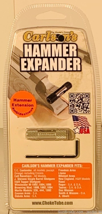 Carlsons Hammer Expander(Ambidextrous) - Alloy Finish-img-0