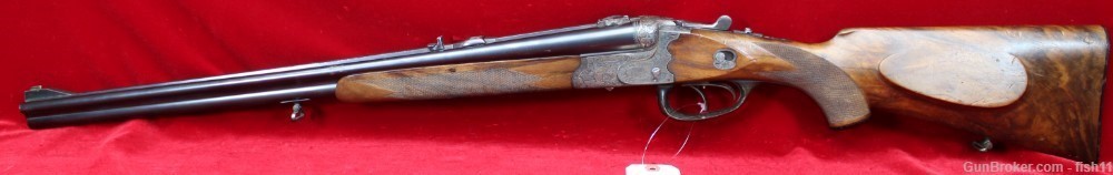 Carl Bock Double Rifle Drilling 7.65Rx16 ga-img-0