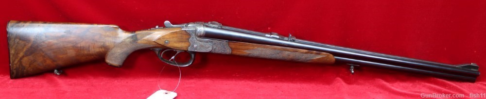 Carl Bock Double Rifle Drilling 7.65Rx16 ga-img-4