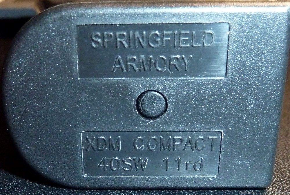 Springfield Armory XDM Compact .40S&W 11-rd. Stainless Magazine XDM5021 OEM-img-5