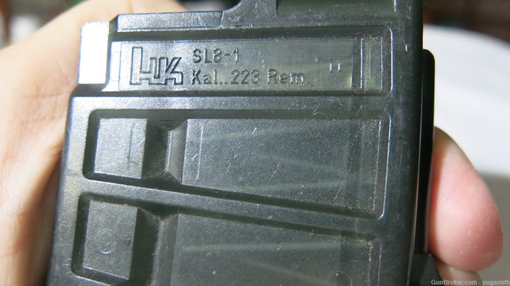 H&K SL8-1 .223 10rd plastic Factory rifle magazine-img-3
