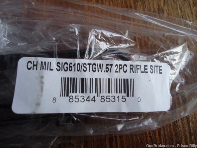 SWISS SIG 510/STGW57 RIFLE SIGHTS SET WITH CASE -img-5