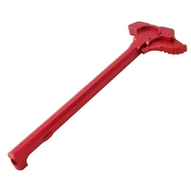 AR15 AR Oversized Charging Handle Dust Cover Forward Assist Kit - BAT Red-img-2
