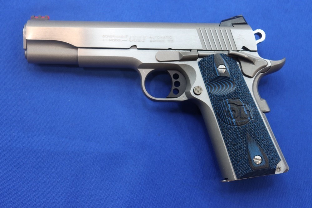 Colt Model COMPETITION 1911 Pistol 5" 9RD STAINLESS 9MM Series 70 Govt NEW-img-20