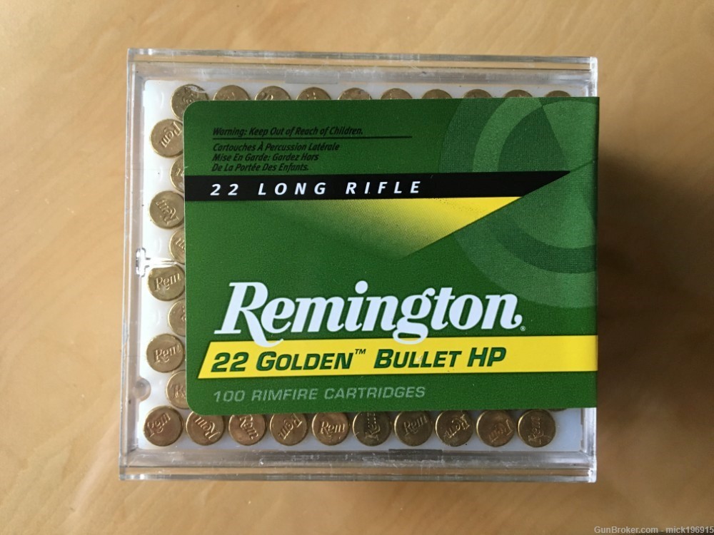 Remington Golden Bullet Ammunition 22 Long Rifle Bulk Retail Lot 10k rounds-img-2